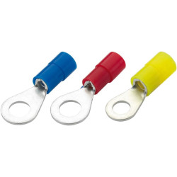 İzolyasiya kabel ucları - Dəyirmi tip (DIN 46237) / (PVC & Standart giriş)