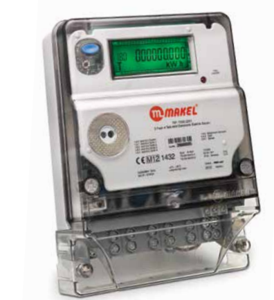 Trifaze Elektronik Elektrik Sayğacı